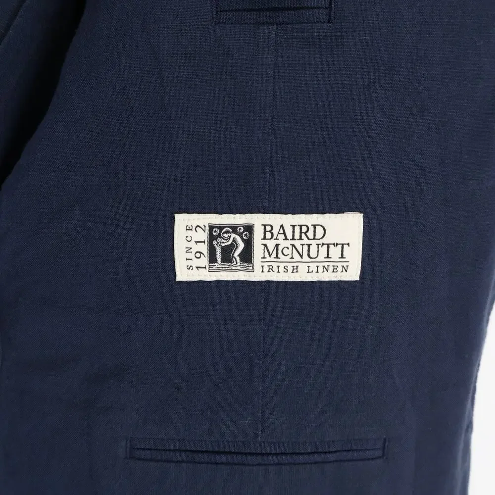 J.Crew Men's Ludlow Slim Fit Unstructured Suit Jacket Linen Blend Navy 39R NWT